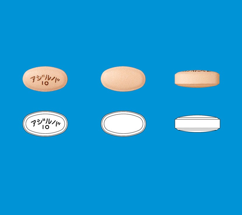 アジルバ錠10mg・20mg・40mg/アジルバ顆粒1% AZI_151_009_剤形写真