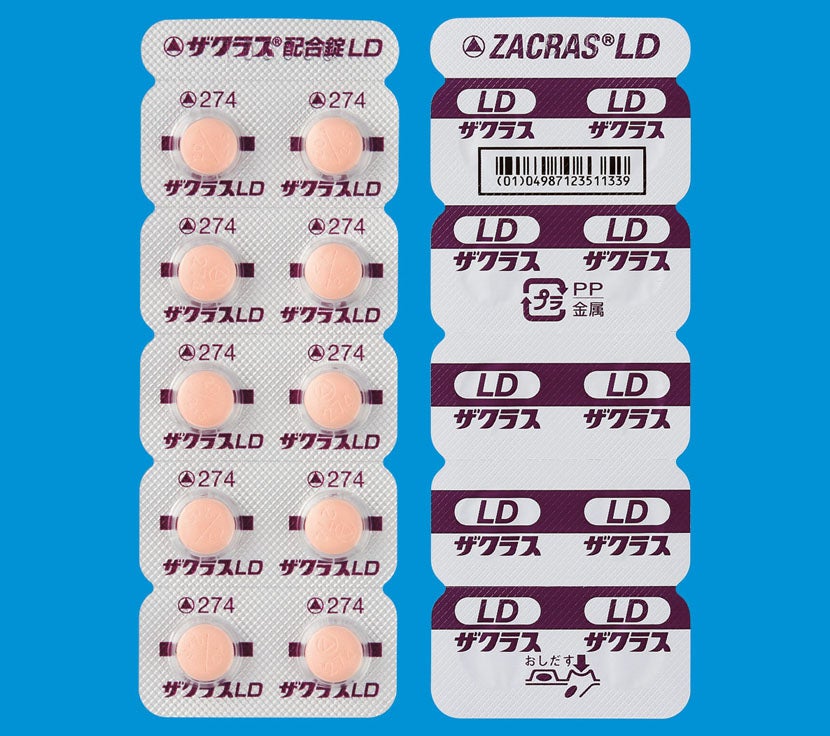 ザクラス配合錠LD・HD ZAC_基本情報_159_052_001_包装形状（H10T）
