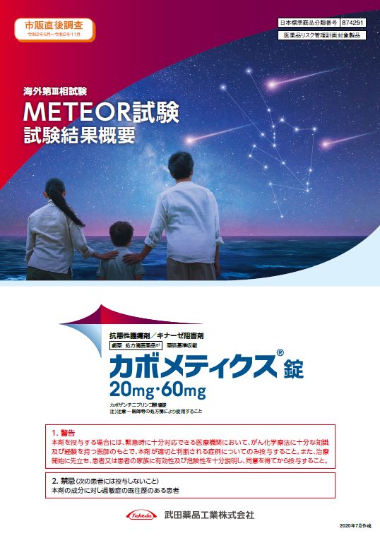 国際共同第Ⅲ相試験（検証試験）：METEOR試験