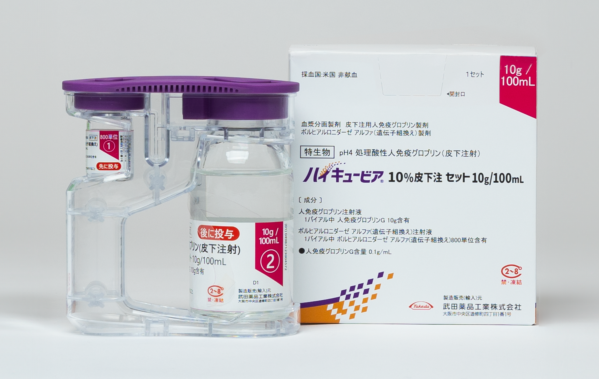 ハイキュービア10%皮下注セット ハイキュービア10%皮下注セット10g/100mL