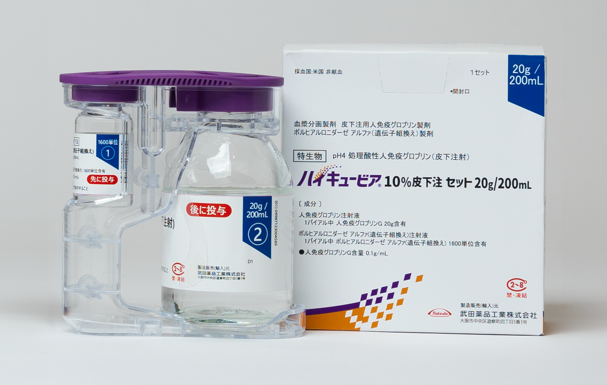 ハイキュービア10%皮下注セット ハイキュービア10%皮下注セット20g/200mL