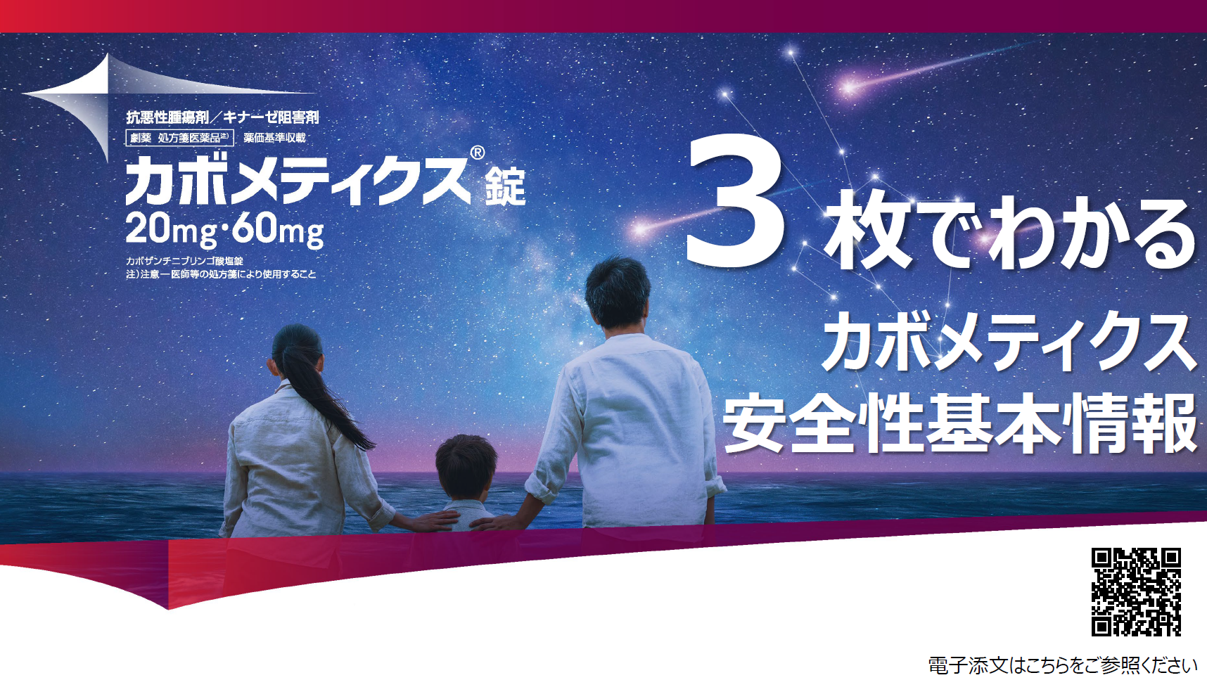 3枚でわかるカボメティクス安全性基本情報