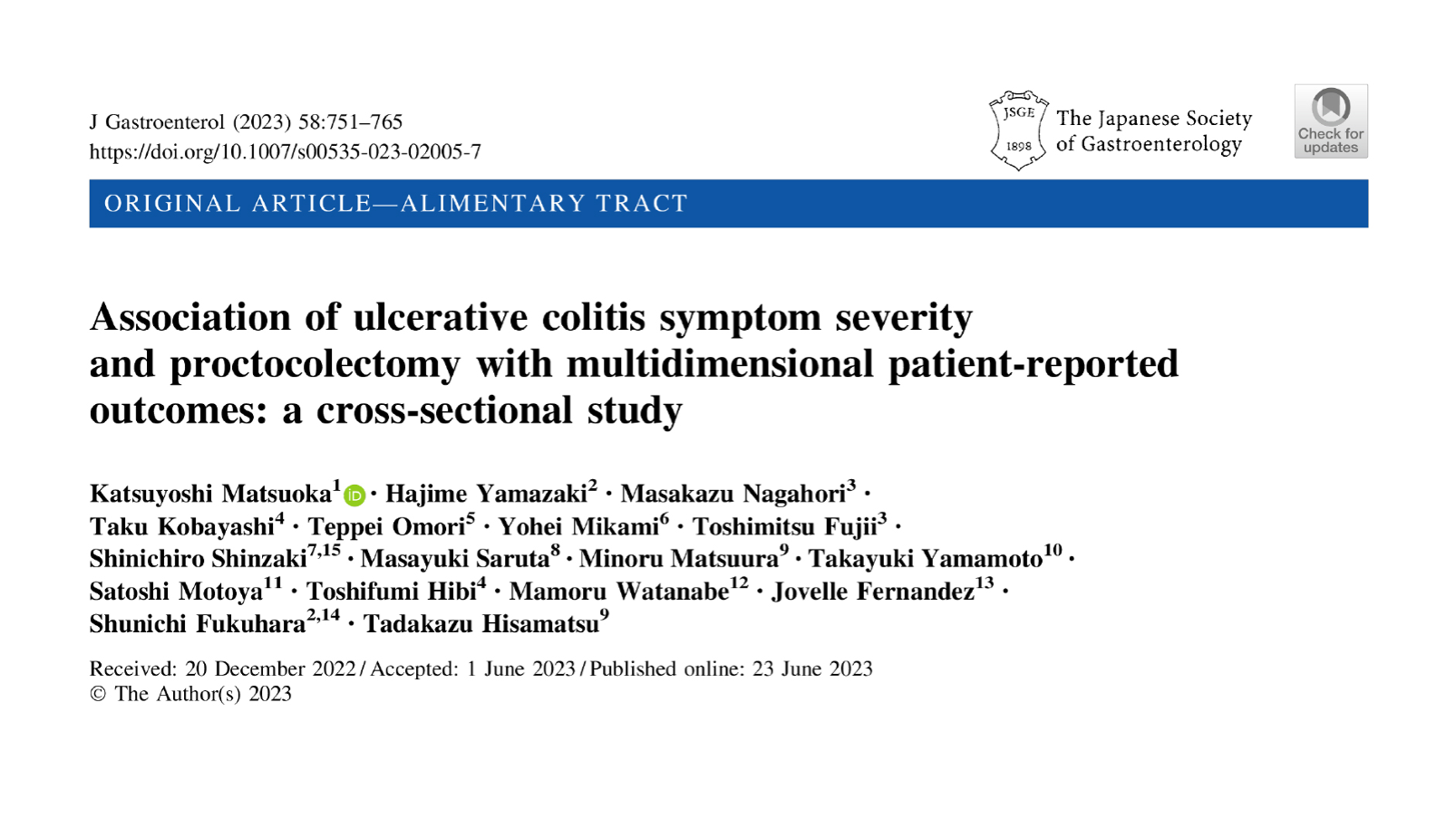 潰瘍性大腸炎の症状が患者報告アウトカムに及ぼす影響－YOURS研究ベースライン調査より
